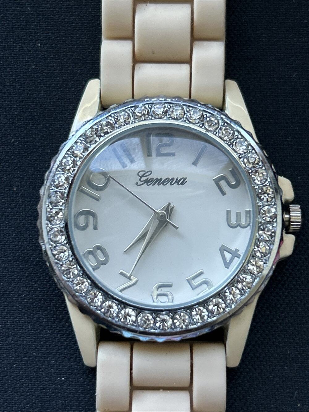 Geneva Beige Dial And Band Women’s Quartz Watch